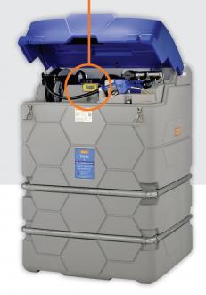 Cuve Adblue - 1500 litres - Accès sécurisé !