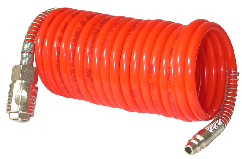 Tuyau air comprimé - Spiral - Ø6 x 8 mm - 5 m