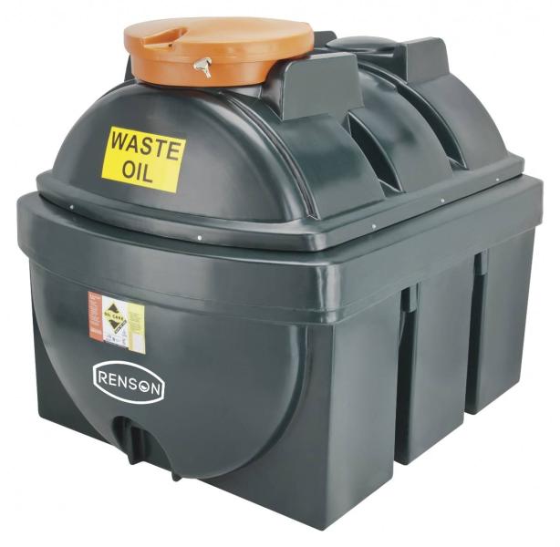 Cuve double paroi pour huile usagée - 1300 litres Renson 